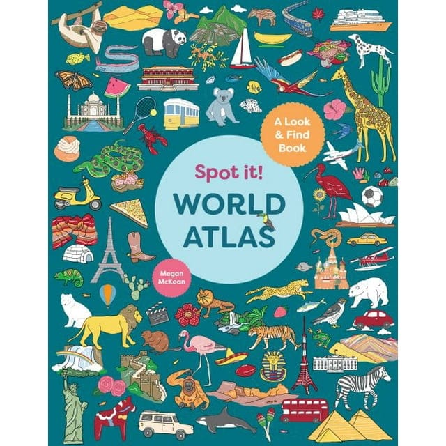 Spot It! World Atlas: A Look-and-Find Book