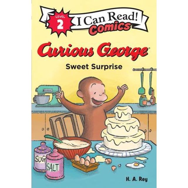 Curious George: Sweet Surprise (I Can Read Comics Level 2)
