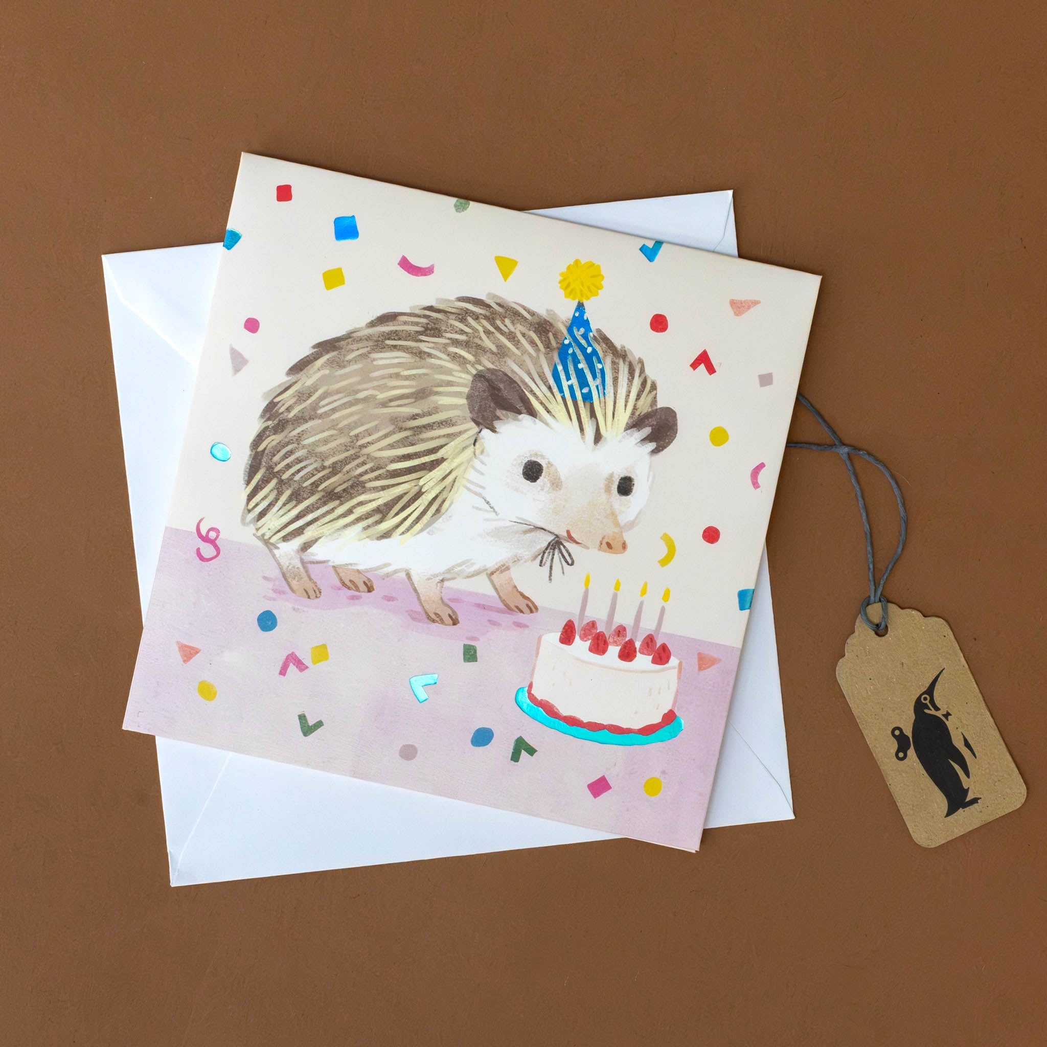 Hedgehog Pop-Up Greeting Card