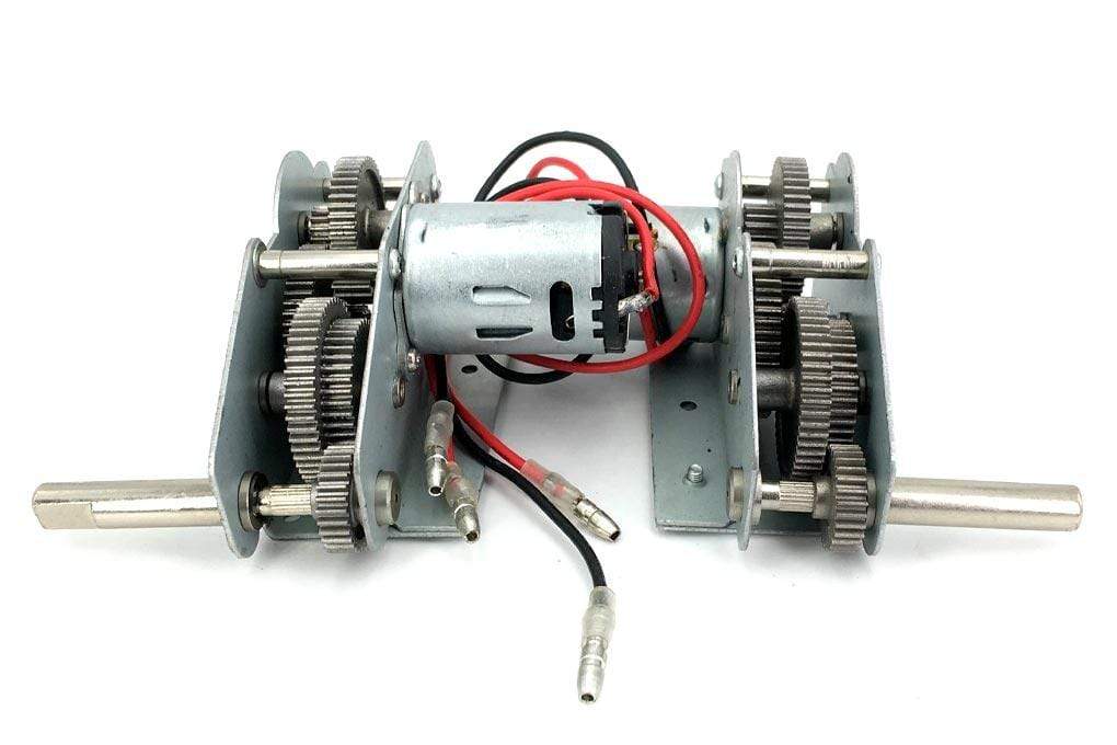 Heng Long 1/16 Scale Tank Steel Gear Drive Box Set Middle/Low - Long Shaft
