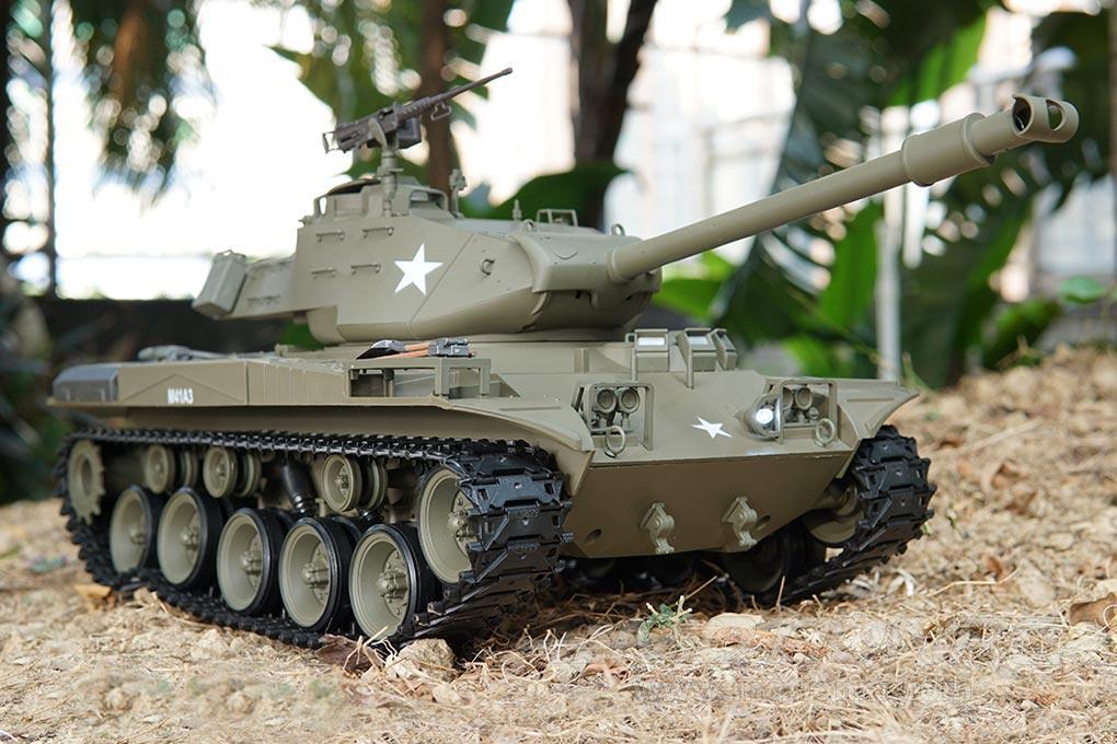 Heng Long USA M41 Walker Bulldog Upgrade Edition 1/16 Scale Light Tank - RTR