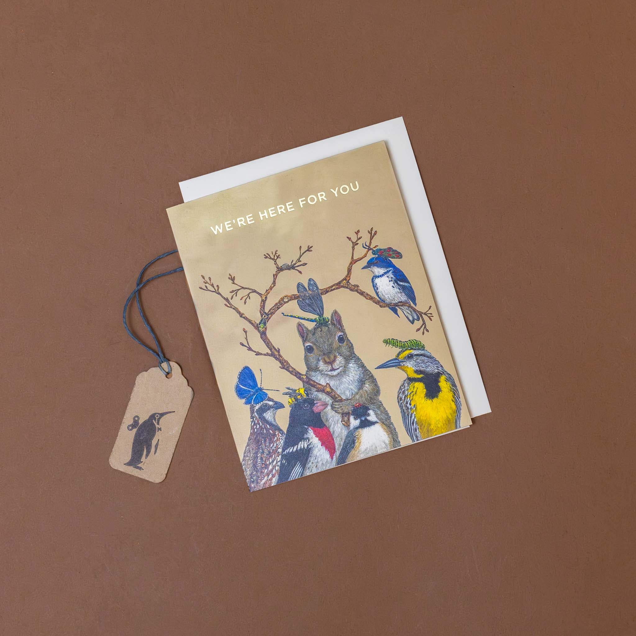 Here For You Crew Greeting Card