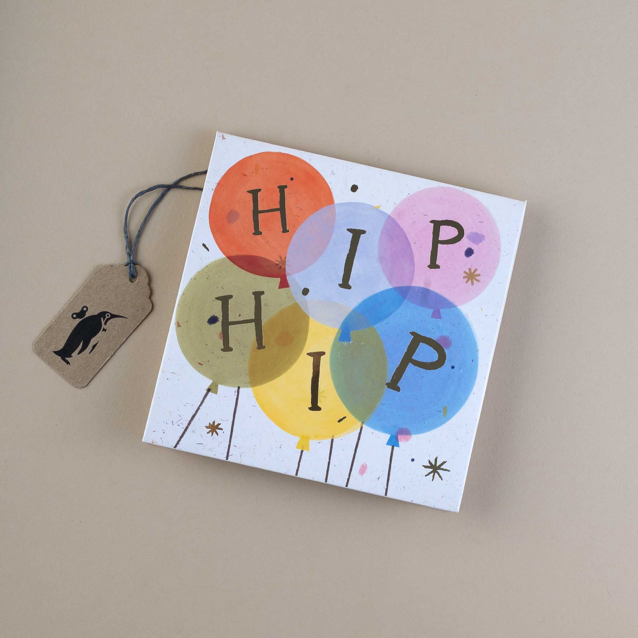 Hip Hip Hooray Pop-Up Greeting Card