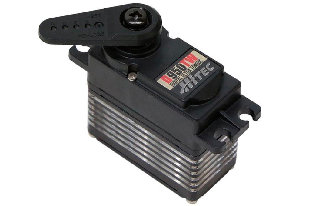 Hitec D950TW Digital High Torque Dual Ball Bearing Titanium Gear Standard Servo