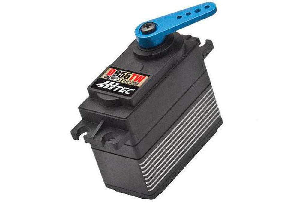 Hitec D955TW High Resolution High Torque Dual Ball Bearing Titanium Gear Digital Standard Servo