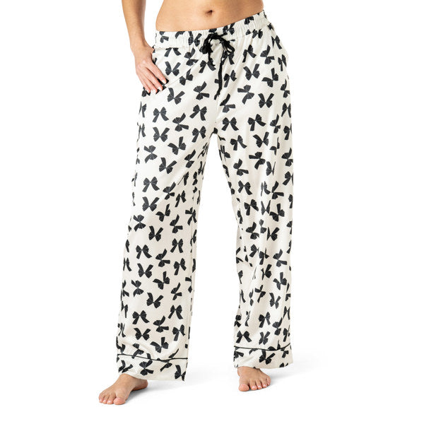Hello Mello® Bow So Lovely Satin Pajama Pant