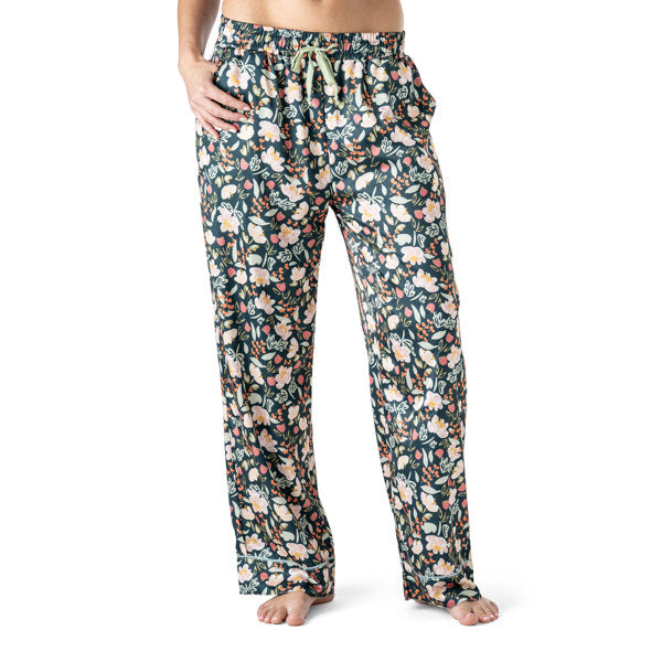 Hello Mello® Petal to the Metal Satin Pajama Pant