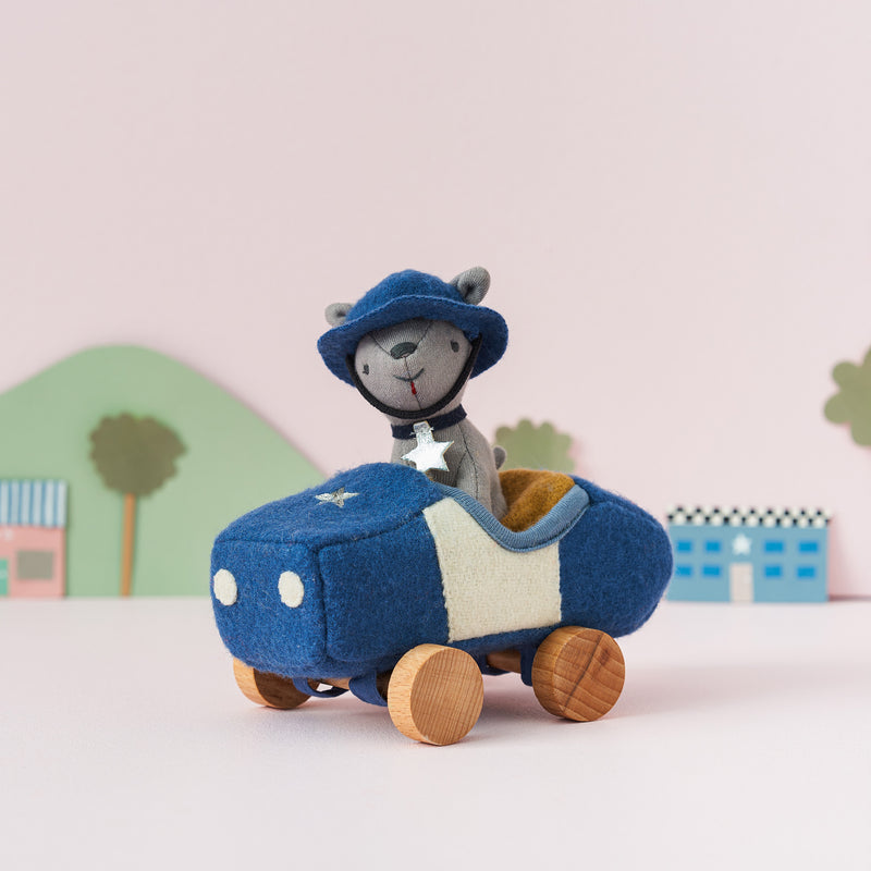 Olli Ella Holdie Dog-Go - Officer - Blue