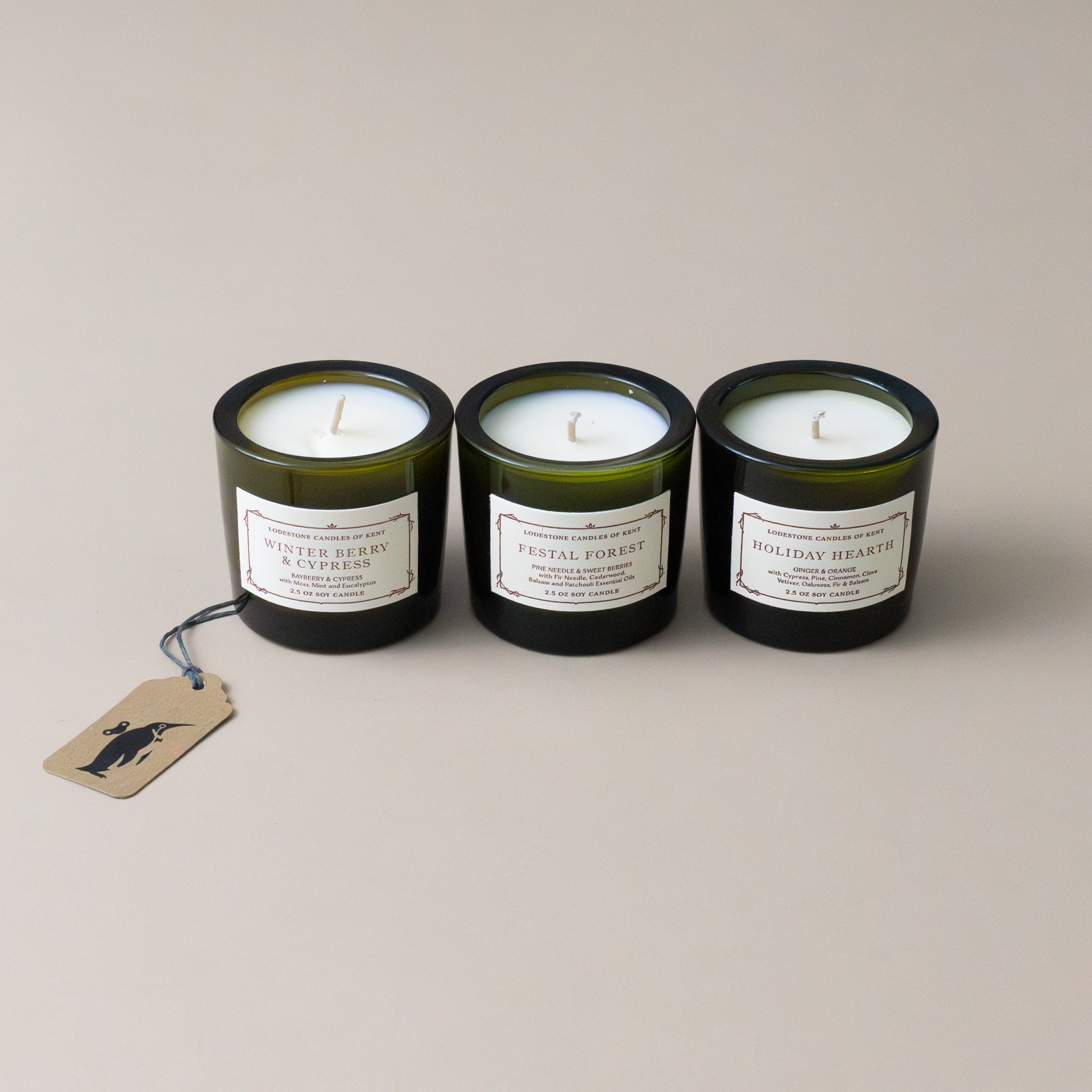 Holiday Candle Gift Trio
