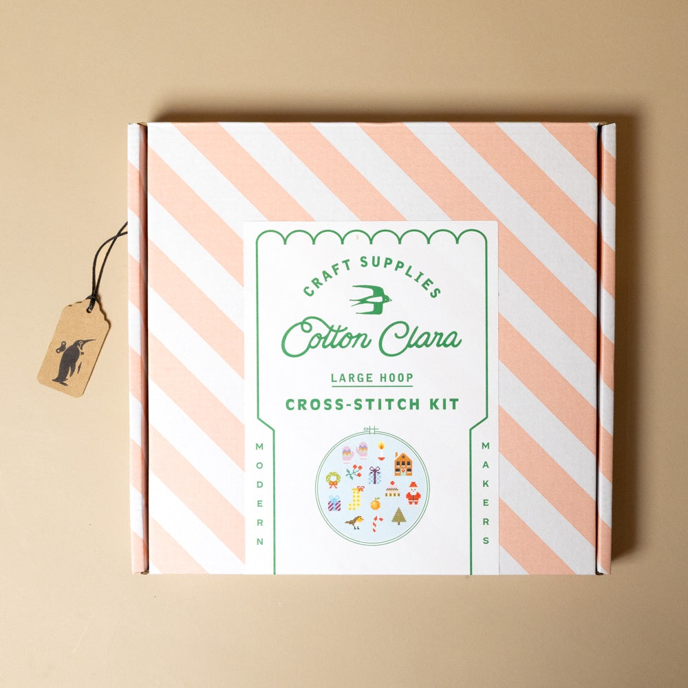 Holiday Cross Stitch Kit | Beginner