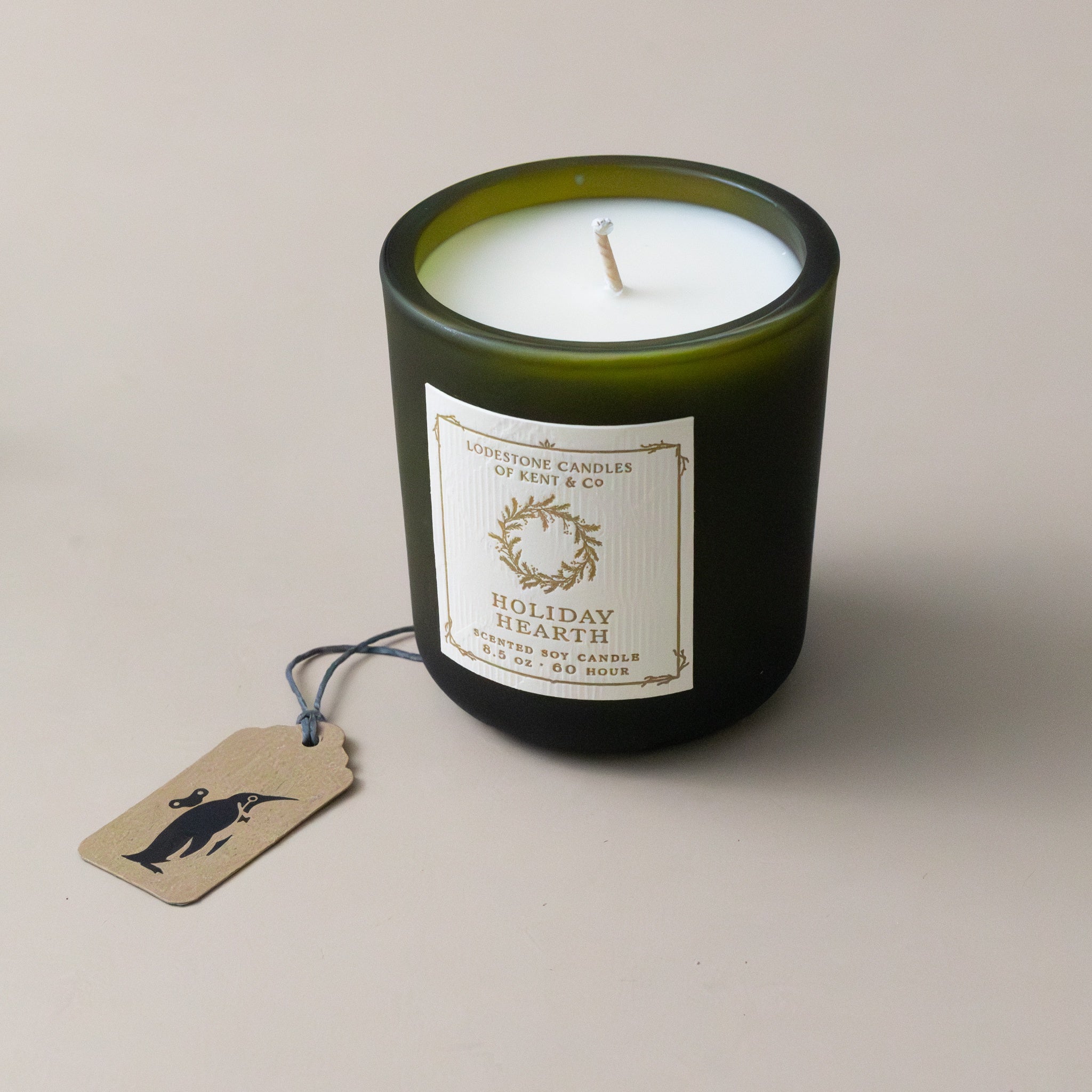 Holiday Hearth Candle