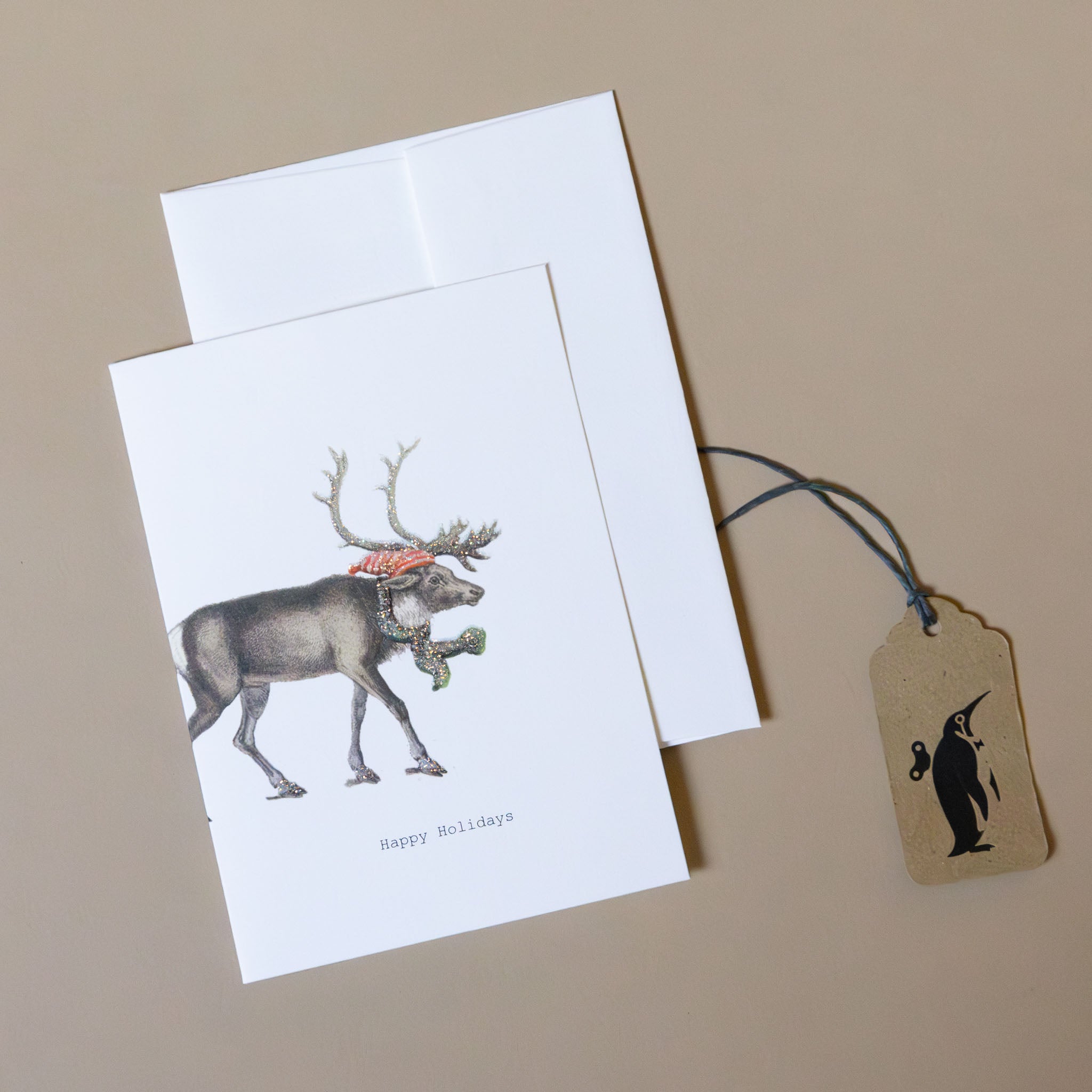 Holiday Reindeer Greeting Card