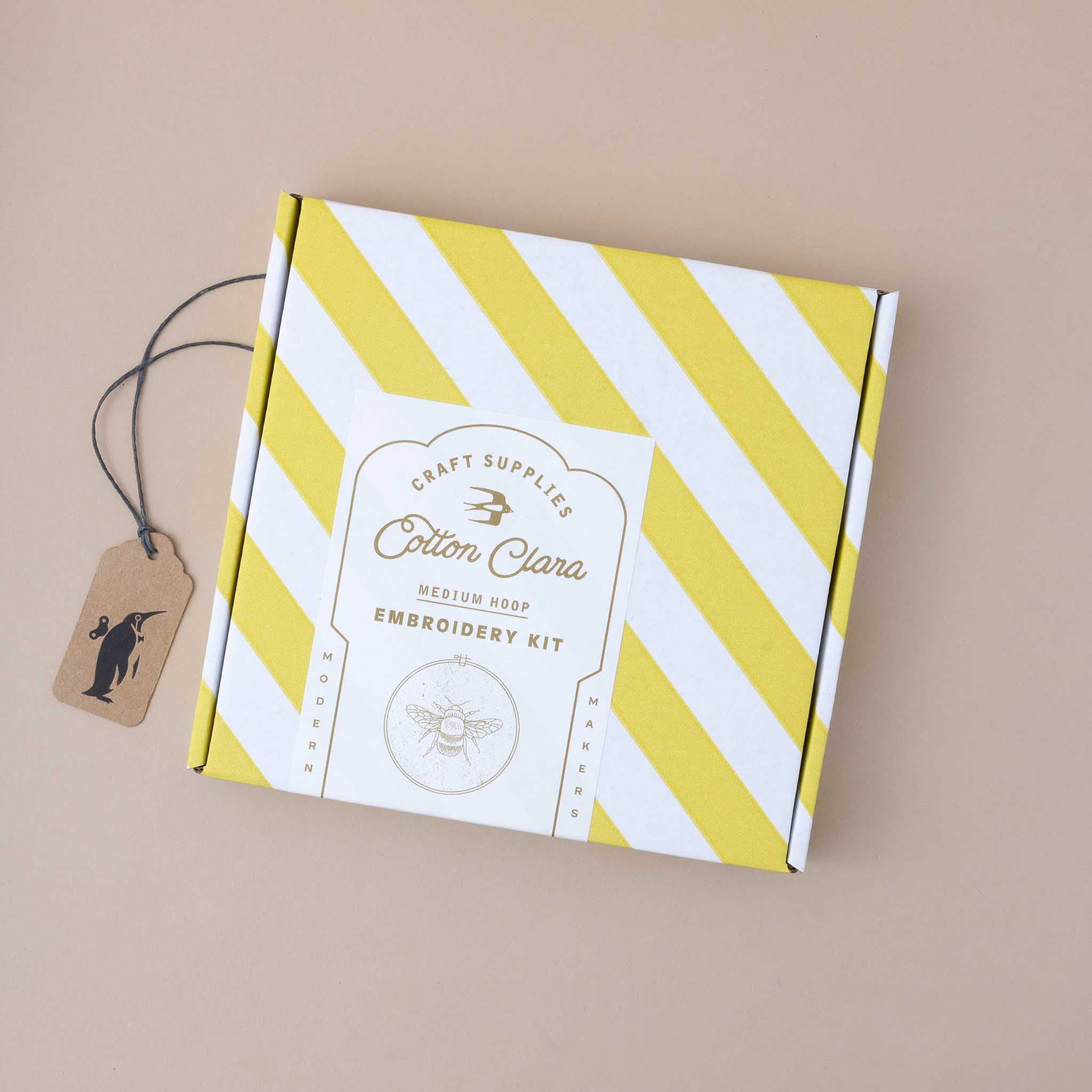 Hoop Embroidery Kit | Bumble Bee