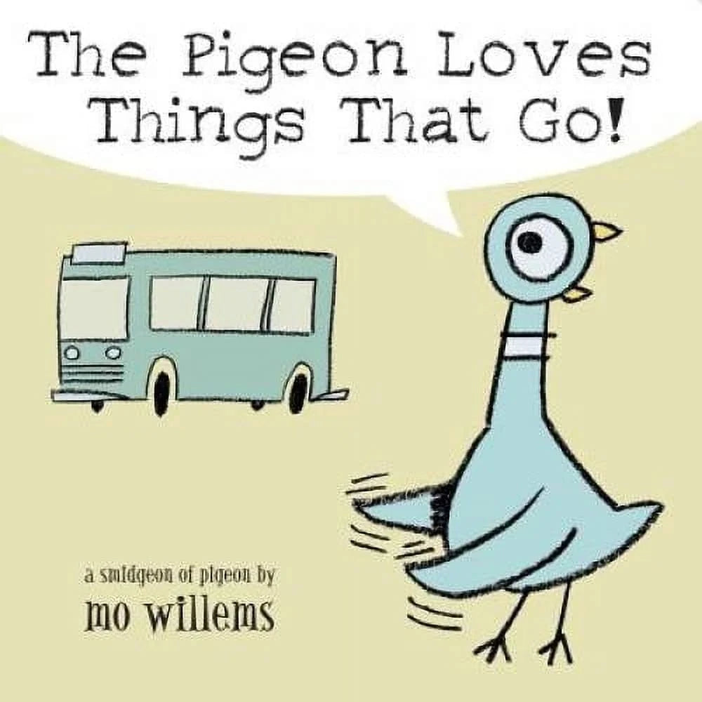 The Pigeon Loves Things That Go!  (Board Book)