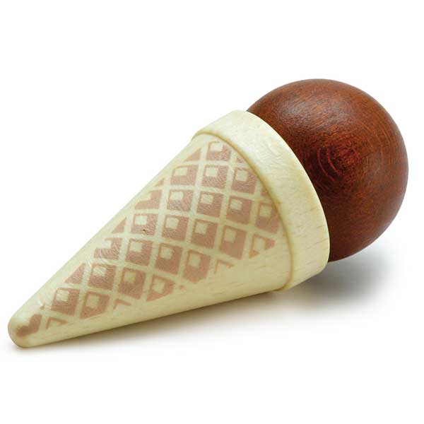 Ice Cream Cone, Chocolate - Erzi