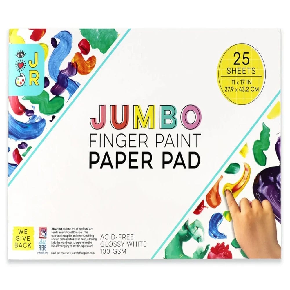 iHeart Art JR - Jumbo Finger Paint Pad