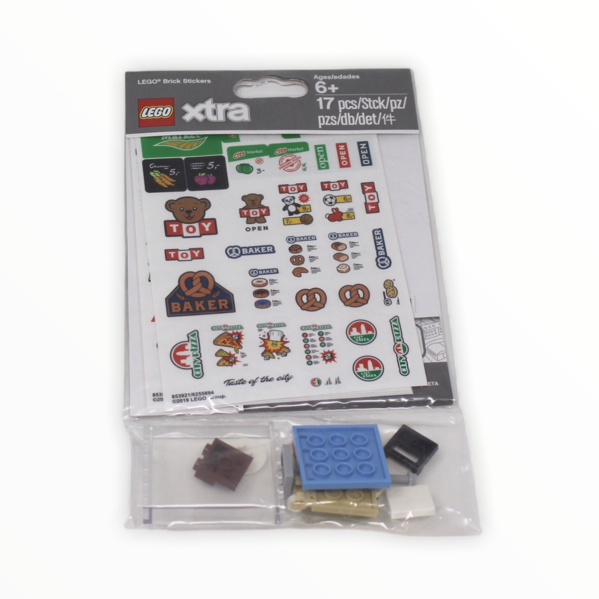 Polybag 853921 LEGO xtra Brick Stickers