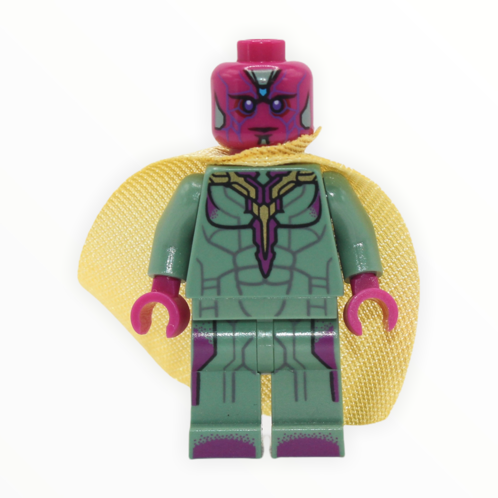 Vision (Age of Ultron, dark azure spot on forehead, 2015)