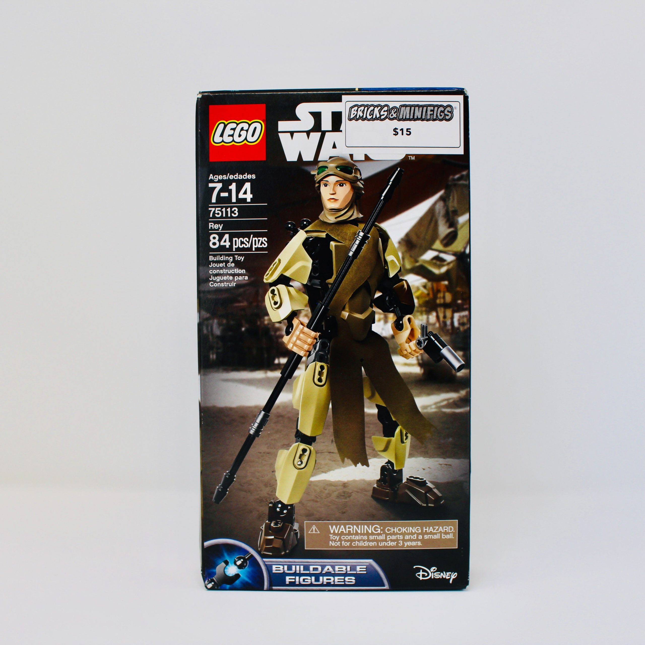 Retired Set 75113 Star Wars Buildable Figures Rey