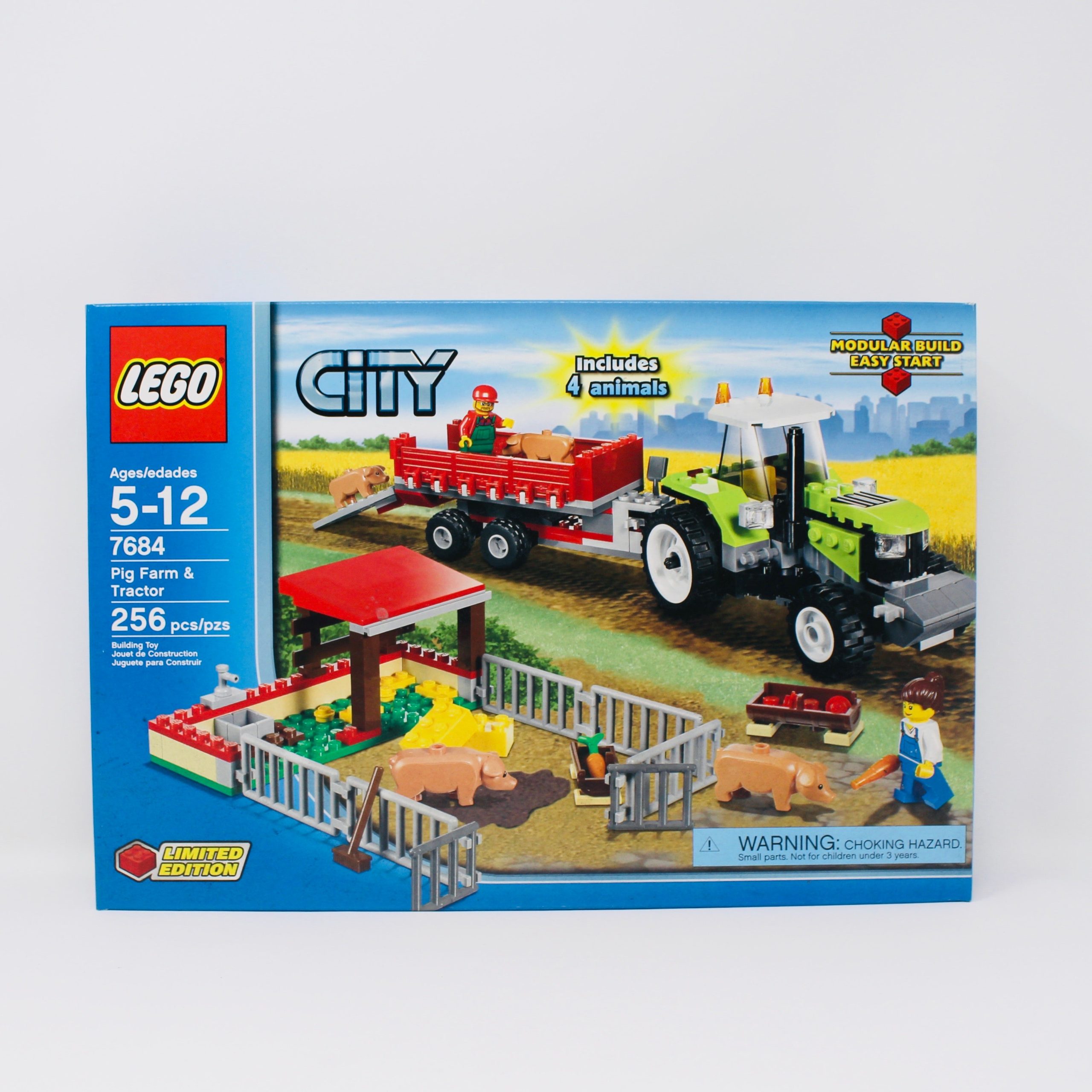 Retired Set 7684 City Pig Farm & Tractor