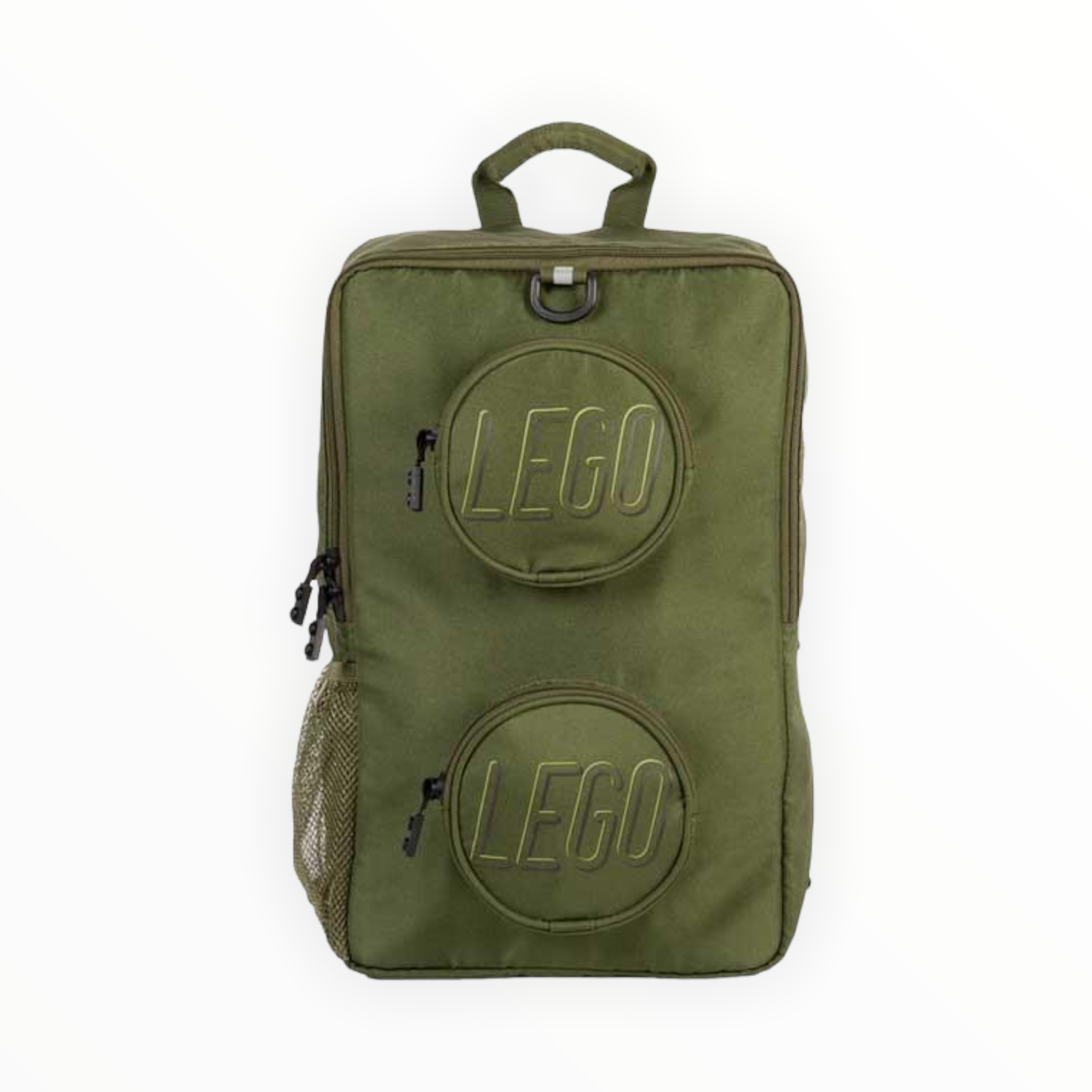 Olive Green LEGO Brick Backpack