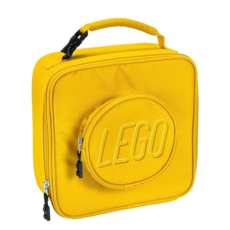 Yellow LEGO Brick Lunch Box