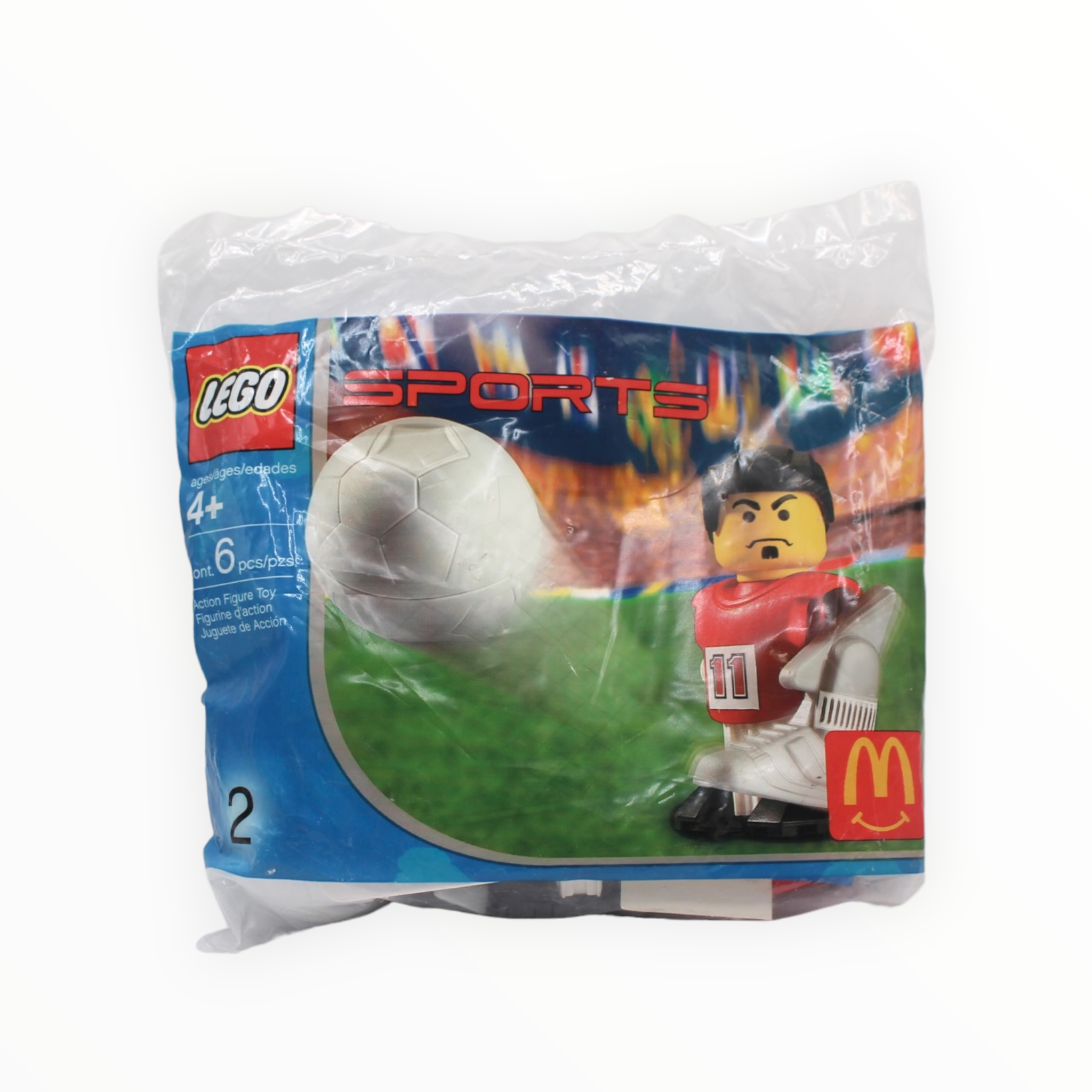Polybag 7924 LEGO McDonald's Sports Set Number 2 - Red Soccer Player #11