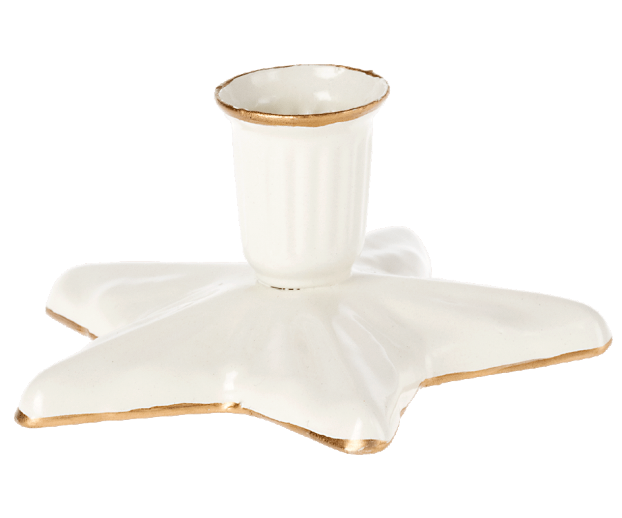 Maileg Candle Holder, Off White