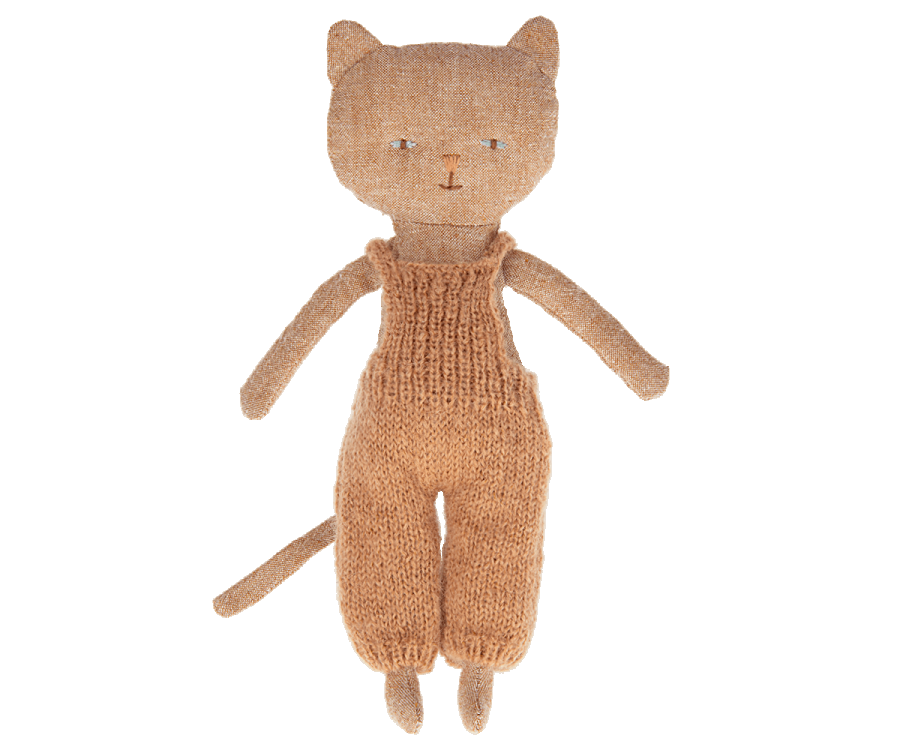 *NEW* Maileg Chaton in Knit Overalls (CHOOSE COLOR)