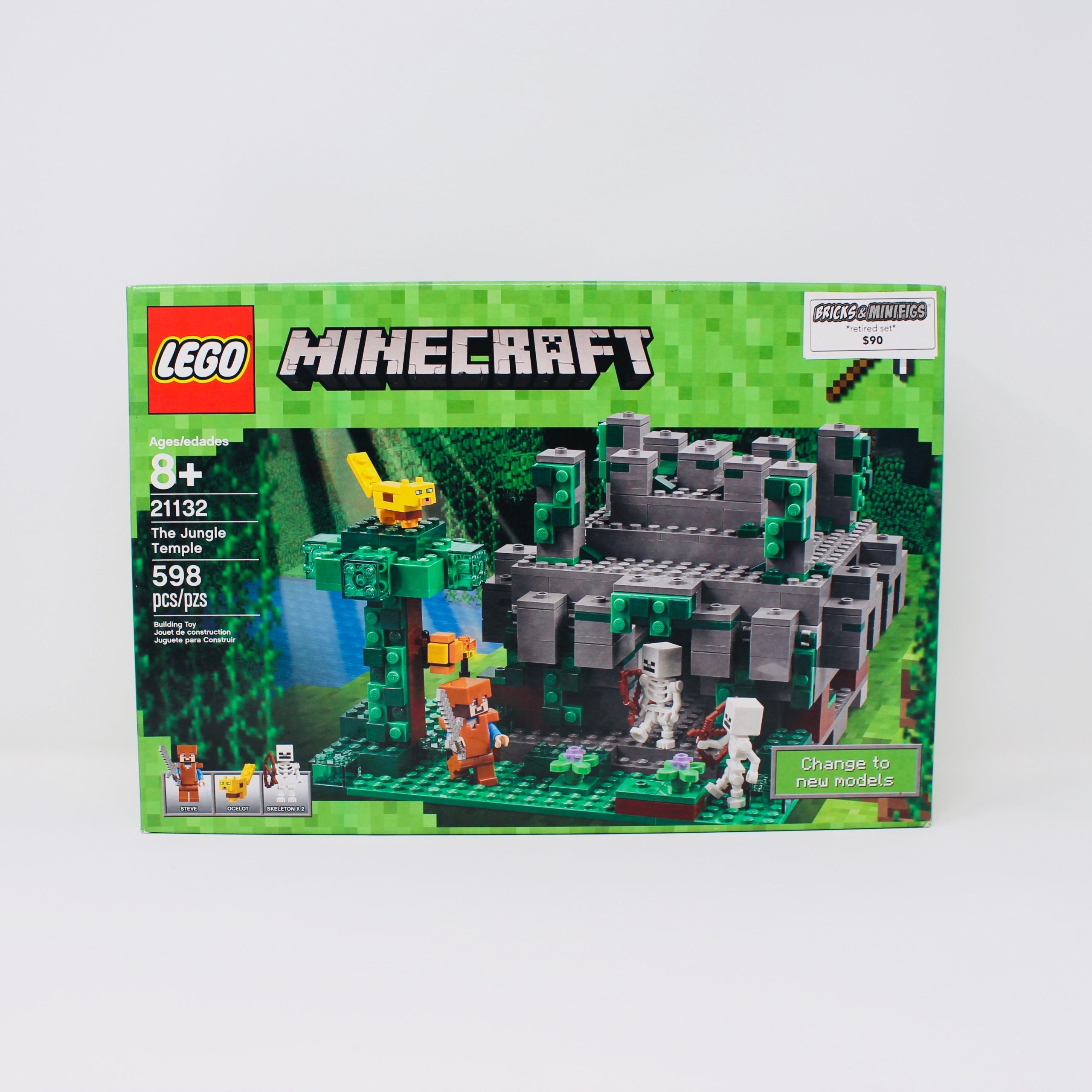 Retired Set 21132 Minecraft The Jungle Temple