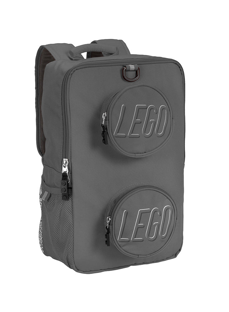 Dark Grey LEGO Brick Backpack