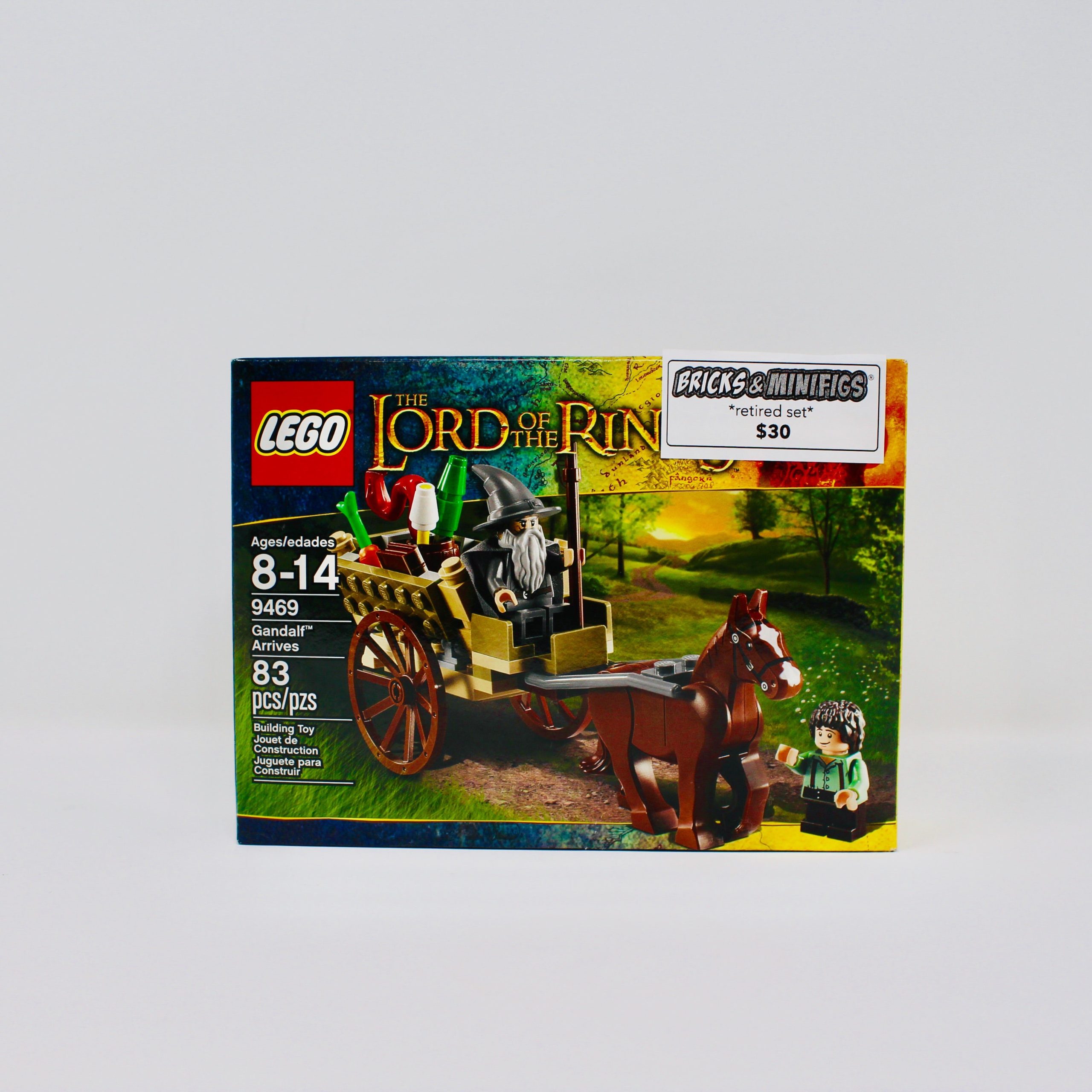 Retired Set 9469 The Lord of the Rings Gandalf Arrives