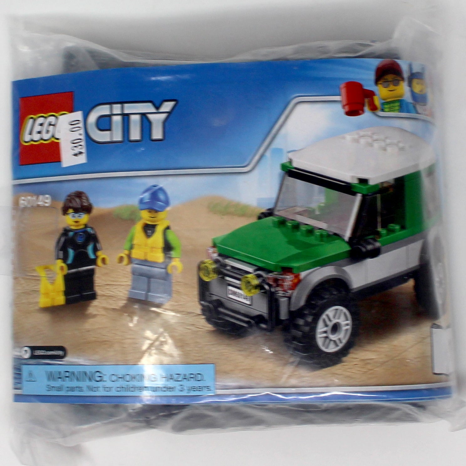 Bagged Set 60149 City 4x4 with Catamaran