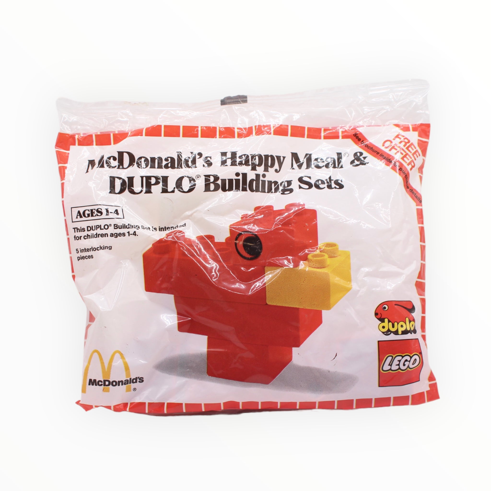 Polybag 1918 LEGO McDonald’s Happy Meal & DUPLO Building Sets