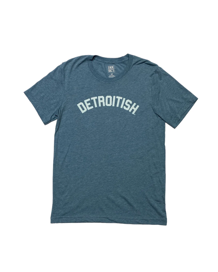Detroitish Tee / Blue Denim