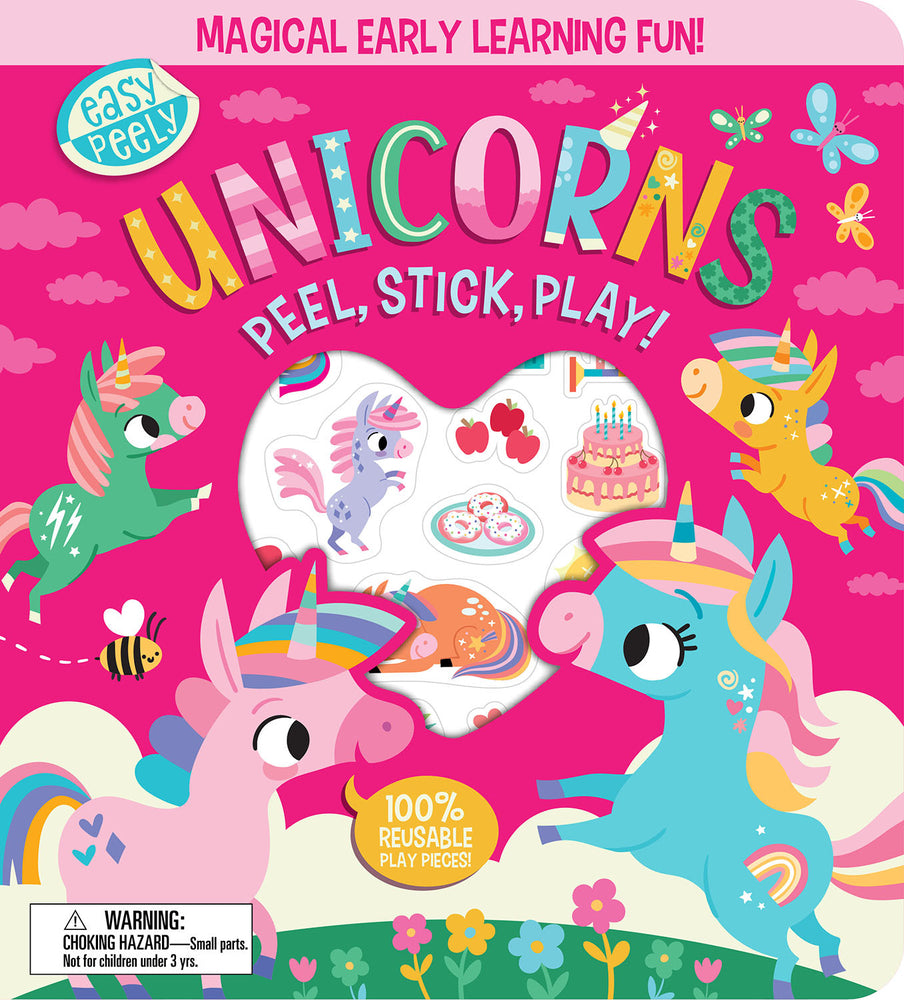 Easy Peely Unicorns - Peel, Stick, Play!