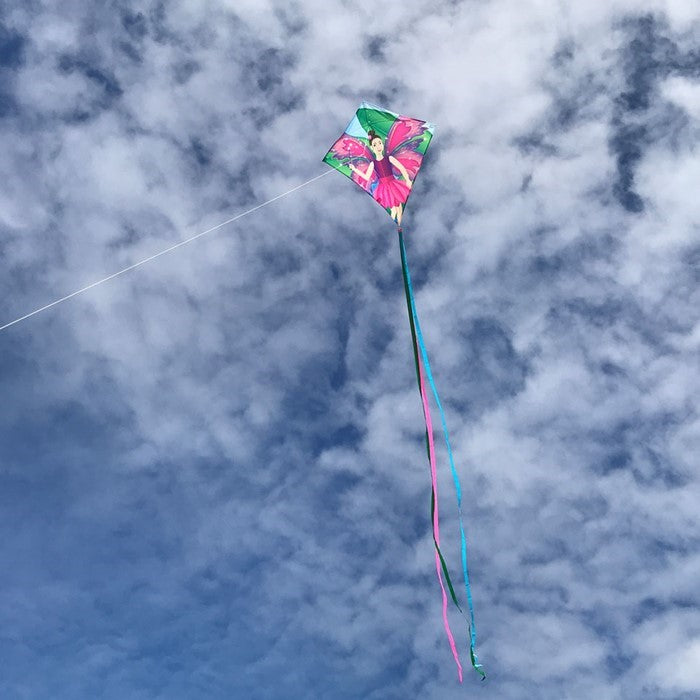 "Fairy" 30 Inch Diamond Kite with Line Included