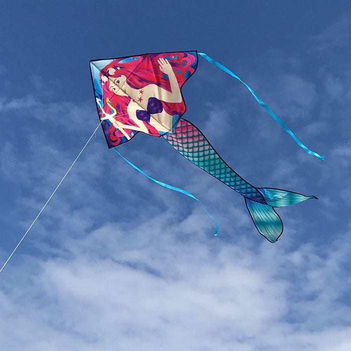 "Mermaid" Fly-Hi Delta Kite with Line Included
