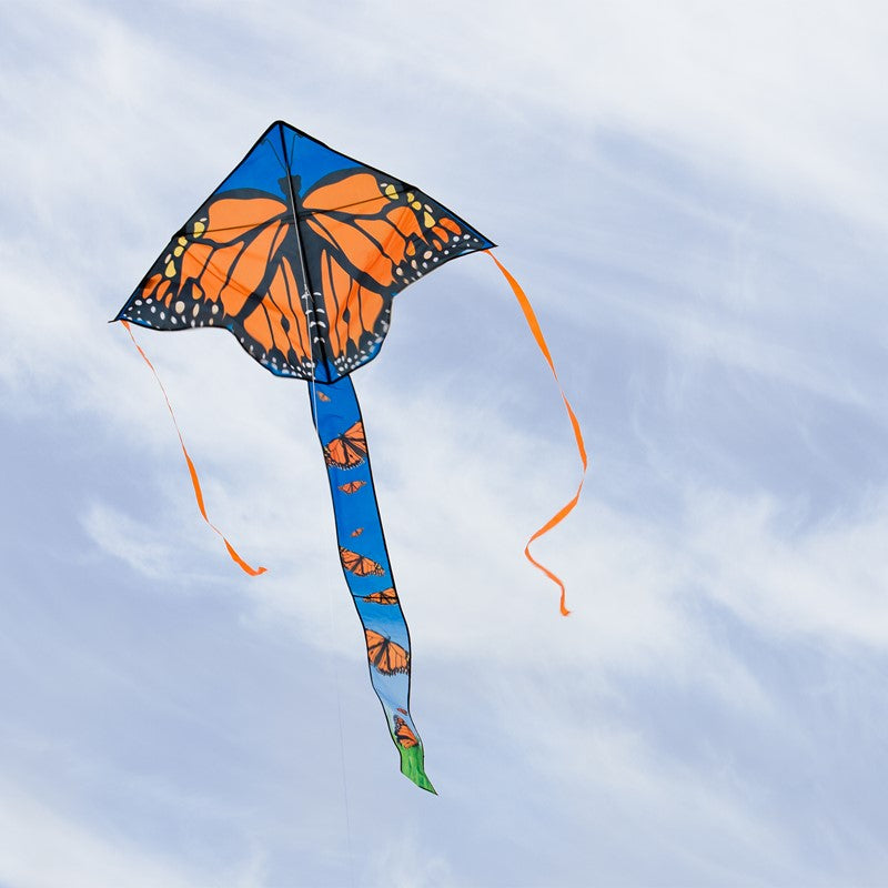 "Monarch Butterfly Swarm" Fly-Hi Delta Kite with Line Included