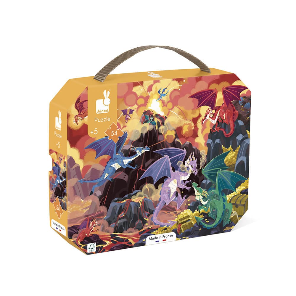 Fiery Dragons 54 Piece Puzzle