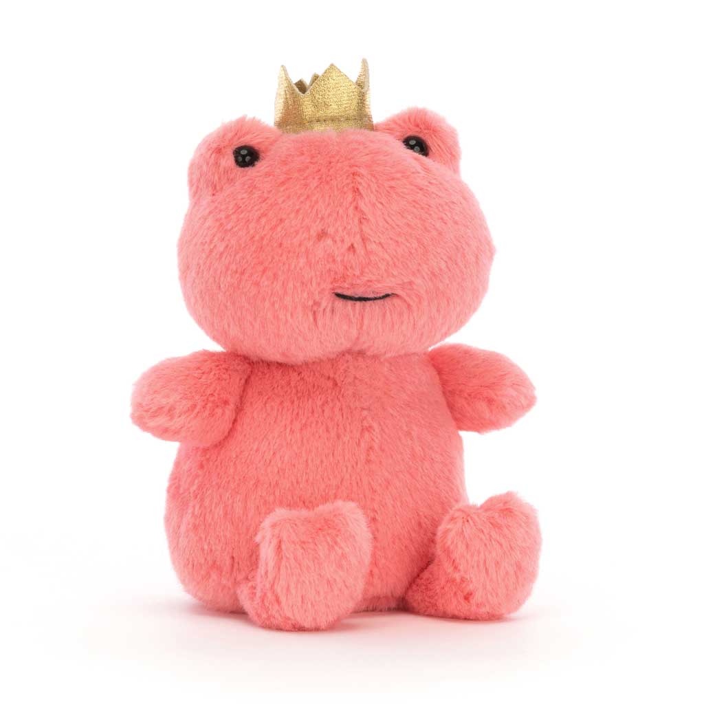 Jellycat Crowning Croaker Pink Frog - Plush for All Ages