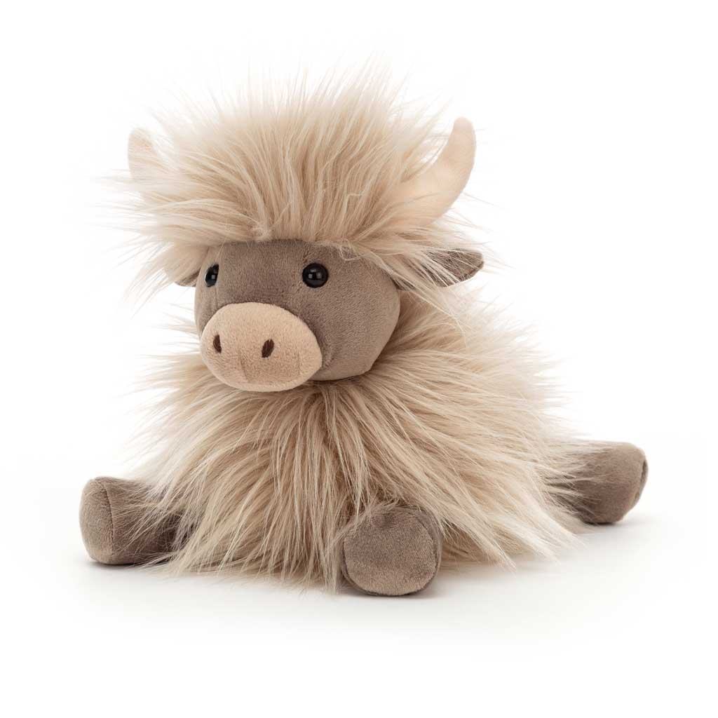 Jellycat Medium Gambledown Cow - Plush Animals for All Ages