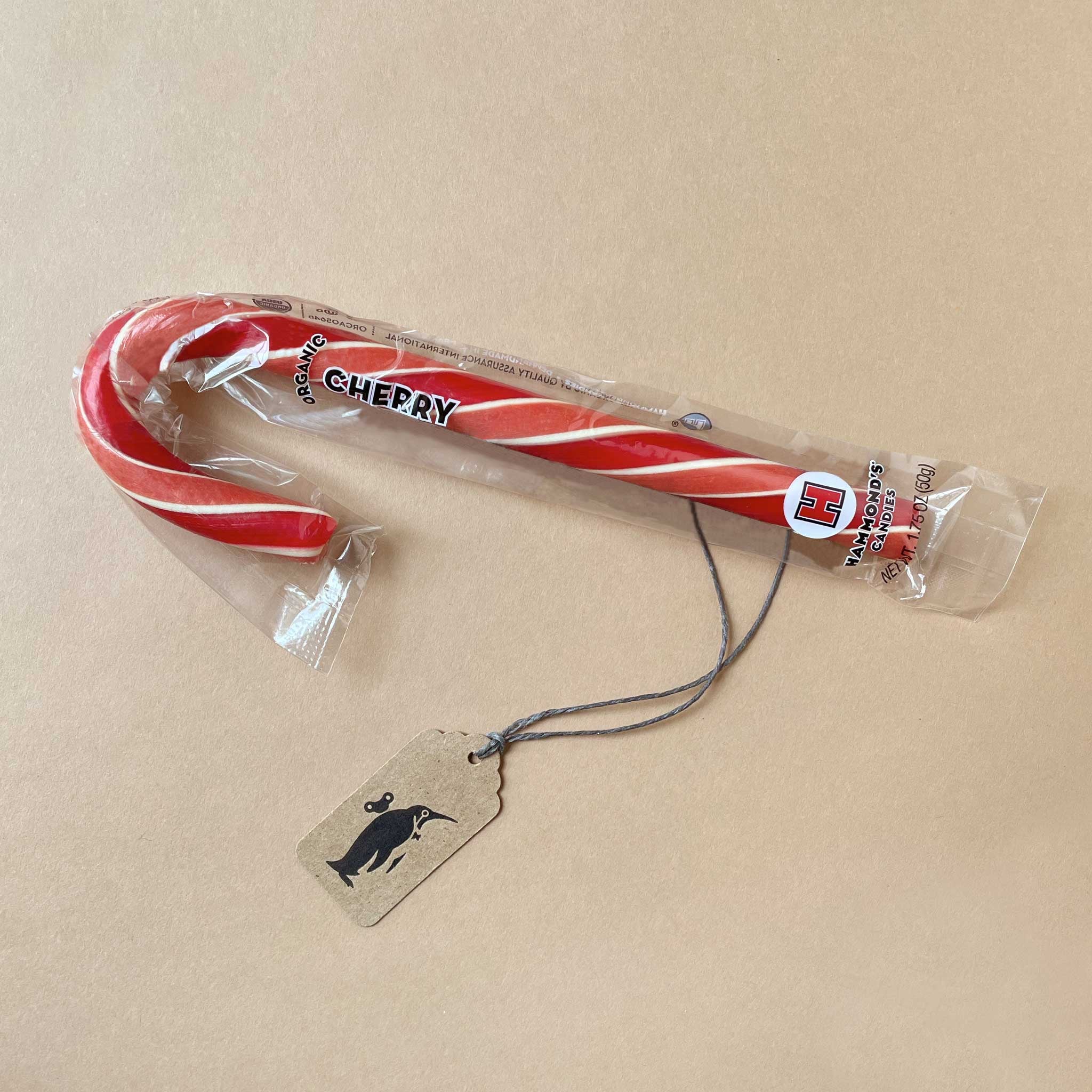 Jumbo Candy Cane | Cherry
