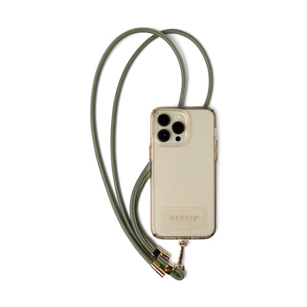 Kedzie® Smartphone Lanyard Set - Green