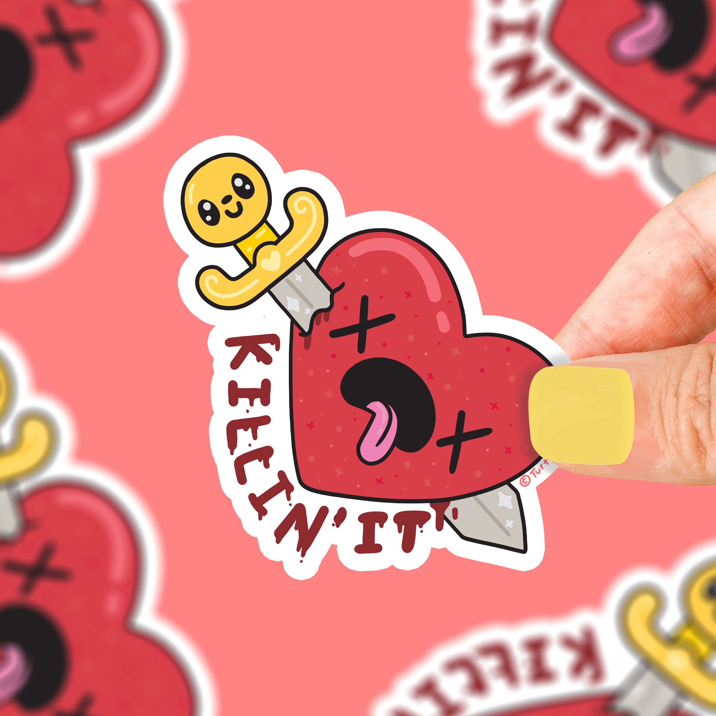 You're Killin' It Vinyl Sticker