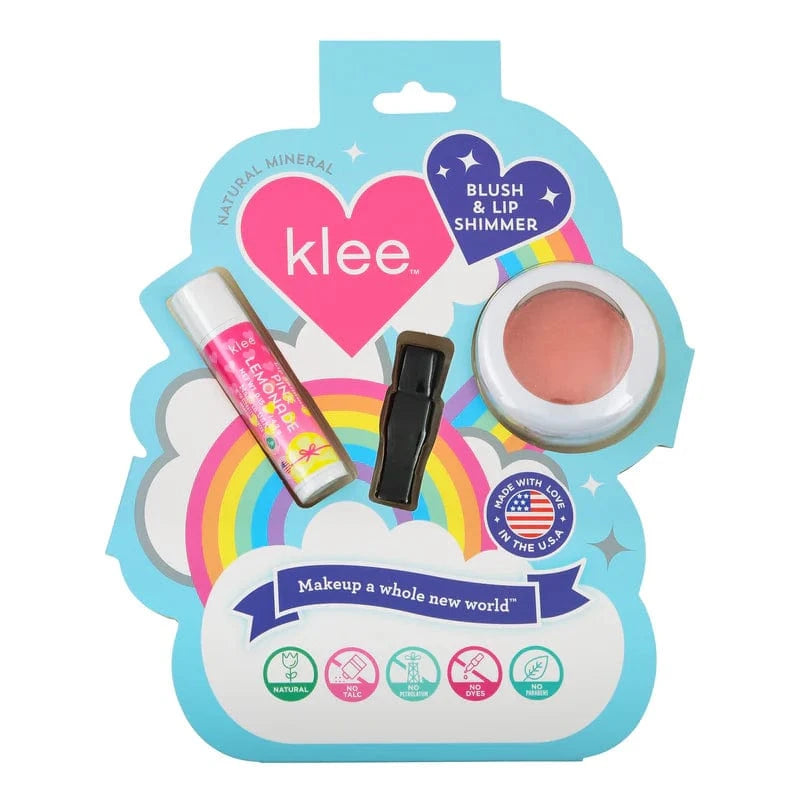Blush & Lip Shimmer Set - Honey Pink Buzz