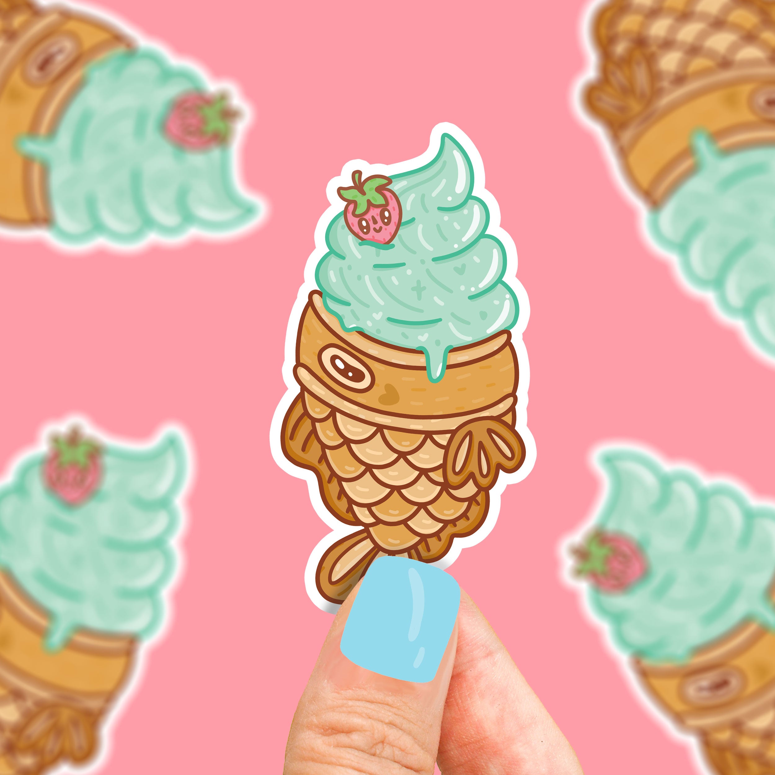 Taiyaki Vinyl Sticker