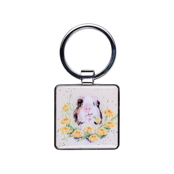 Dandy Day' Guinea Pig Keychain