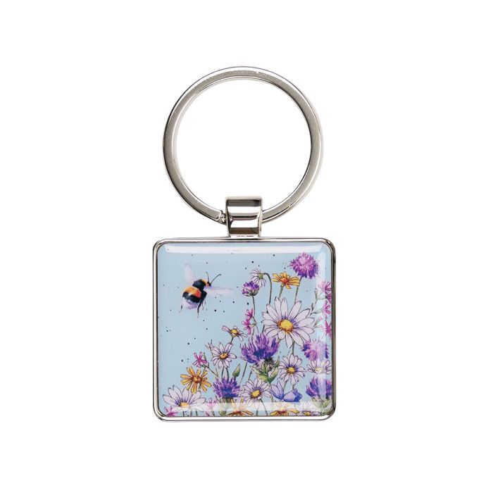 Just Bee-Cause' Bee Keychain