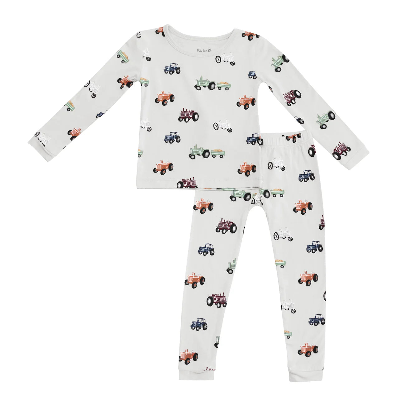 Kyte Baby Long Sleeve Pajamas in Tractor